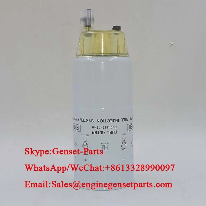 Fuel Water Separator 600-319-4540 600-319-4510 FS19946 BF1375 Fuel Water Separator 600-319-4540 600-319-4510 FS19946 BF1375